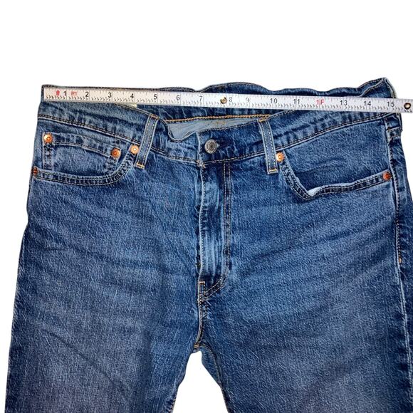 Men’s Levi’s 511 Slim Fit Medium Wash Jeans-size 33w30L - Picture 11 of 14
